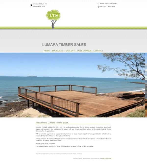 Lumara Timber Sales PTY LTD ( LTS )